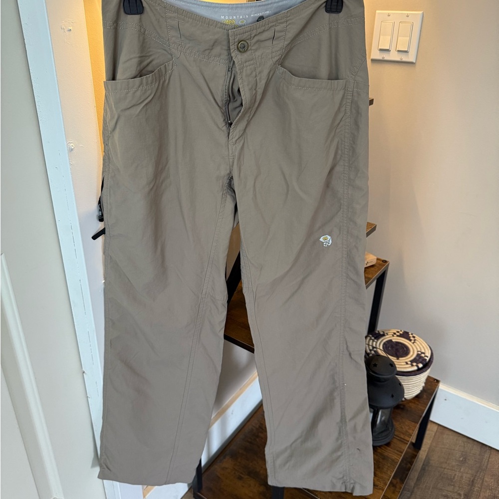 Mountain Hardwear woman’s Outdoor Pants - Taupe